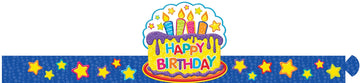 Eureka Classroom Supplies Happy Birthday Paper Party Hat, 32 pcs