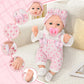 12 Girl Baby Doll Playset with Accessories and Clothes in Gift Box for Little Girls,12 Inch Small Realistic Baby Dolls Pacifier