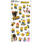 Minions Party Favors for Boys & Girls Bundle ~ 12 Pack Despicable Me Sticker Sheets for Kids Birthday Party Goodie Bags | Despic