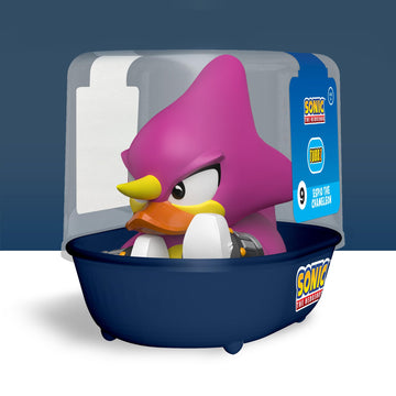 Tubbz First Edition Espio The Chameleon Collectible Vinyl Rubber Duck Figure - Official Sonic The Hedgehog Merchandise - Action Tv, Film & Video Games
