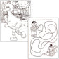 Sesame Street Ready, Set, Color! Coloring and Activity Book with 30 Stickers 144 Pages