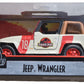 Jada Jurassic World Jeeps Wrangler - 1:32 Scale