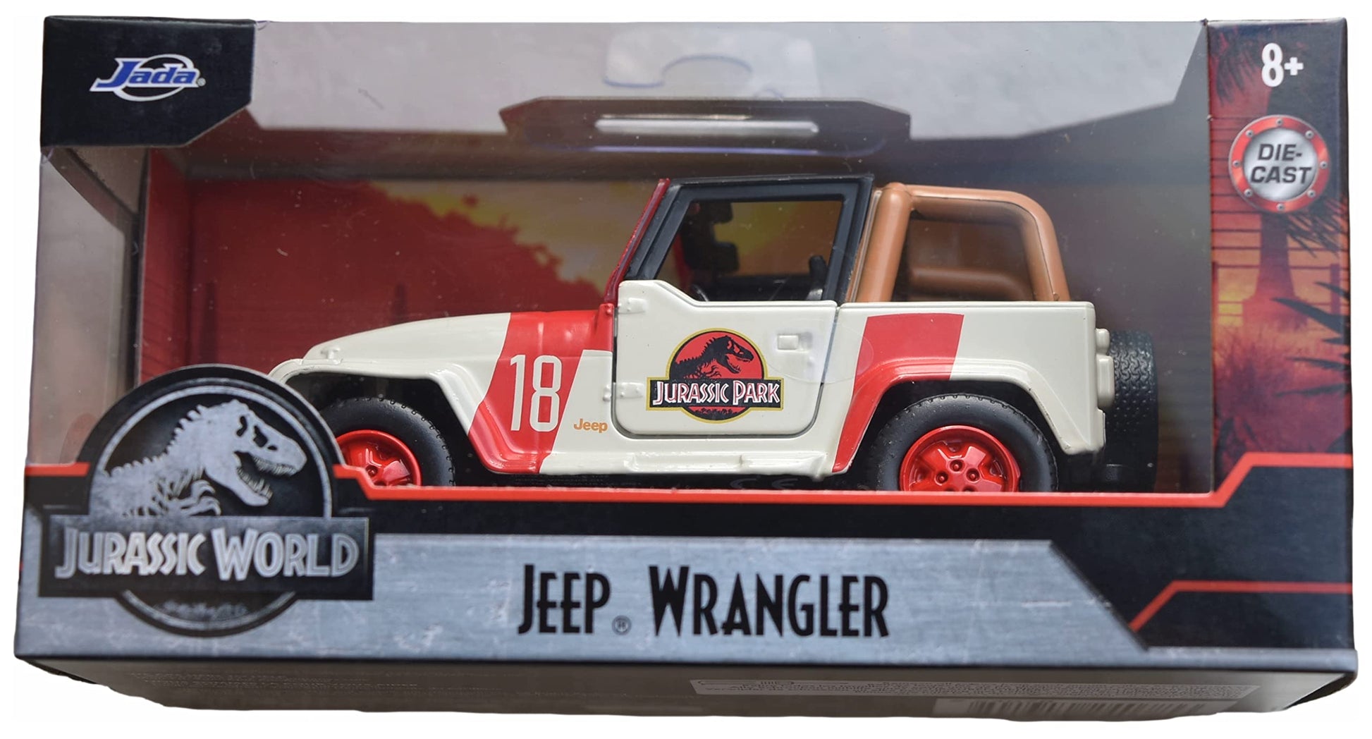 Jada 32129 1:32 Jurassic World Jeep Wrangler | Cuotas sin interés Jada 32129 1:32 Jurassic World Jeep Wrangler | Cuotas sin interés