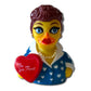 Celebriducks - The Love Float - Floating Rubber Ducks - Collectible Bath Toy Gift For Kids & Adults Of All Ages