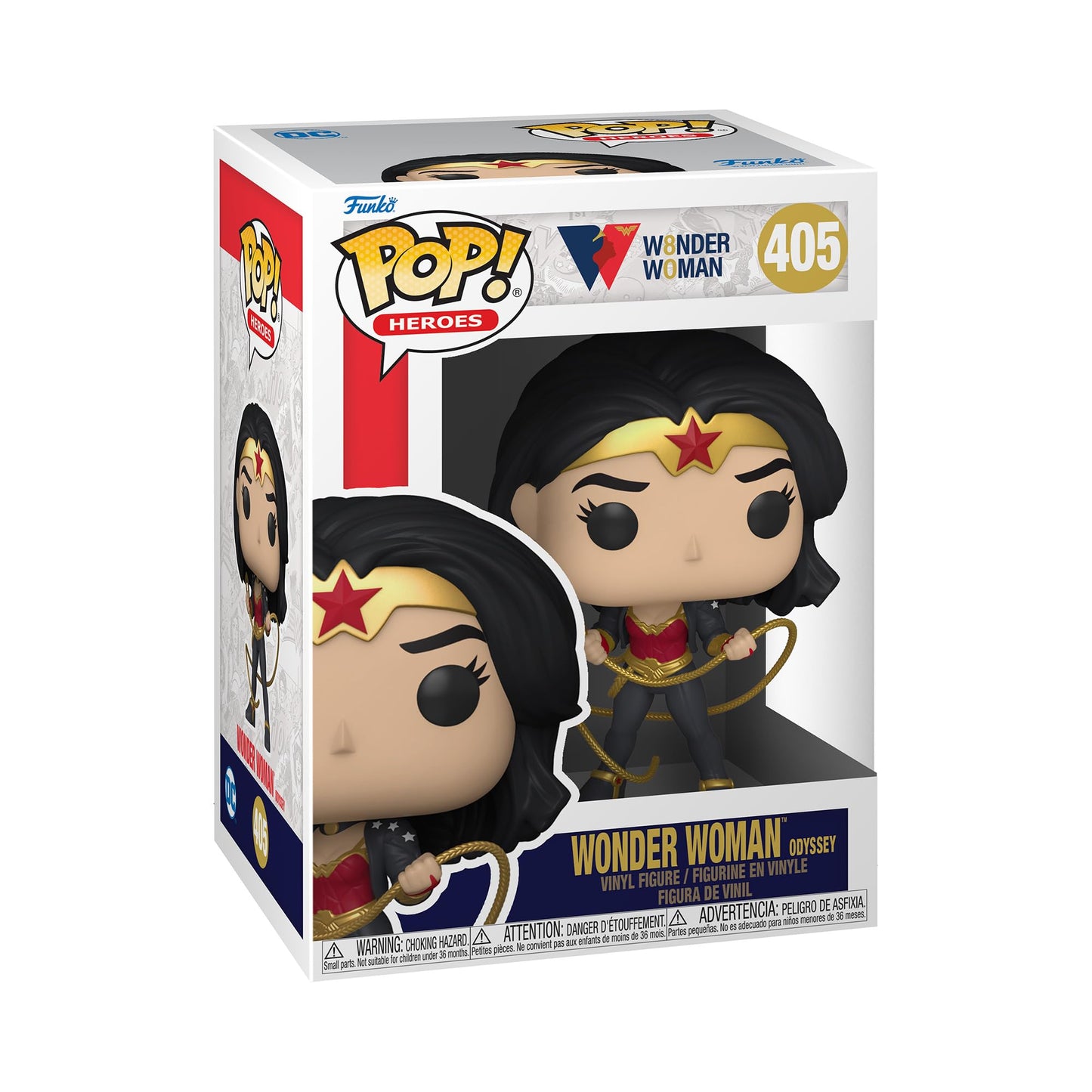 Funko Pop Heroes: Wonder Woman 80Th - Wonder Woman (Odyssey),Multicolor,54990