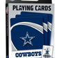 Masterpieces - Nfl Playing Cards, Officially Licensed Dallas Cowboys Football Deck, Family Games For Adults And Kids, Standard Index