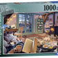 Ravensburger The Cosy Shed 1000 Piece Jigsaw Puzzle - Unique Softclick Technology, Cardboard Material, Cozy Retreat Design