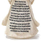 The Reunion Heart In Memory Resin Stone 6 Inch Angel Figurine