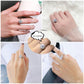Honsny 6Pcs 14K Gold Plated Anxiety Rings For Women, Adjustable Spinner Anxiety Ring, Cz Butterfly Bee Moon Star Fidget Rings Fo