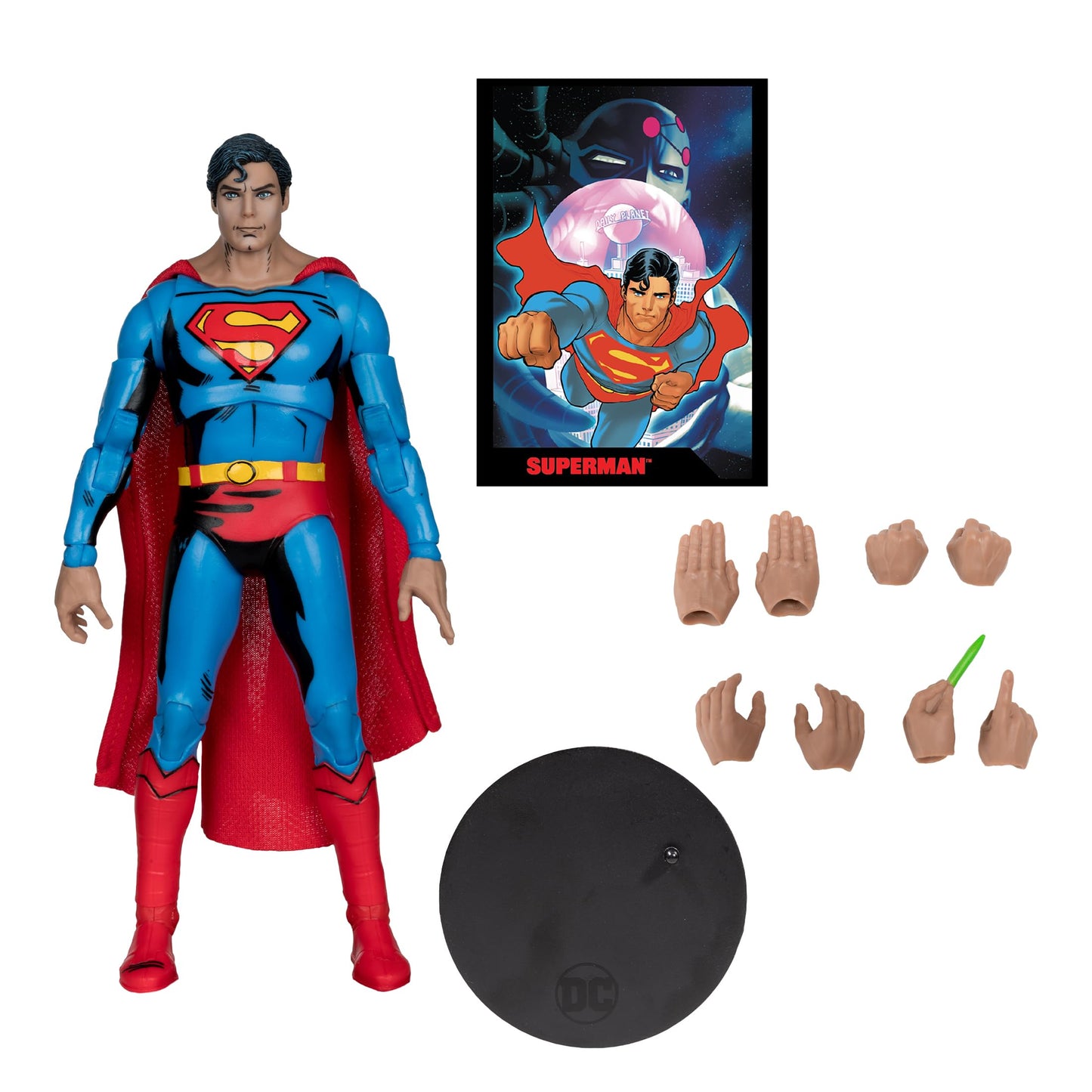 McFarlane Toys DC Direct Page Punchers Superman '78 7" Figure - Multicolor Plastic, Model 17567