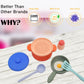 Play Kitchen Accessories, Silicone Pretend Play Kitchen Toys Set, Play Kitchen Pots And Pans Set For Kids, Learning Education Co
