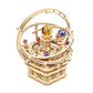 Rowood Music Box 3D Puzzles For Adults, Diy Wooden Mechanical Building Model Kits, Gift For Teens Kids On Children'S Day/Birthday/Christmas - Starry Night