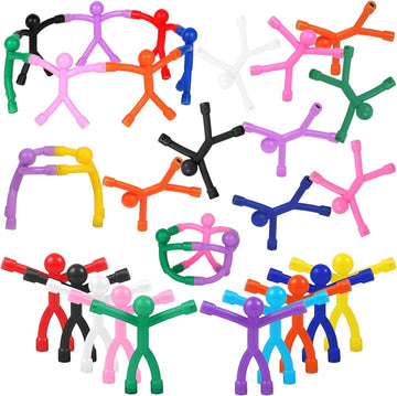 60 Pcs Magnets-Toys-Magnetic-Toys-Men-People, Colorful, Kids Travel Toys, For Refrigerator Magnets, Office, Whiteboard Decoratio