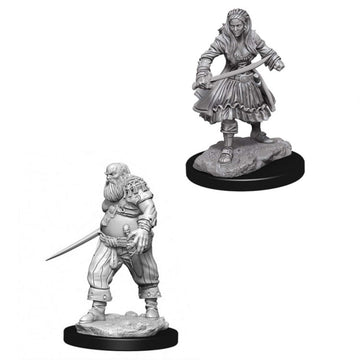 Wizkids Deep Cuts Unpainted Miniatures: Wave 4: Pirates