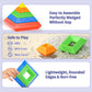 Blocks Building Toys For Toddlers 1-3 3-5, Pyramid Stacking Blocks Preschool Educational Toys For Ages 2 3 4 5 6 Boys & Girls Le