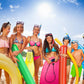 Pool Inflatable Sticks 41.3 Inch Pool Noodles Pvc Swimming Noodles Colorful Inflatable Pool Noodle Adults Float Water Noodles Ou