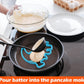 Kamehame Silicone Pancake Molds For Heart, Star, Dinosaur, Unicorn Shape Pancakes, 4 Pack Nonstick Pancake Shaper For Kids, Fun