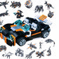 Dreamy Den 36In1 Magic Building Blocks Set | 256+ Pieces Diy Stem Toy For Kids | Build Robots Cars Jets And Ships | Creative C