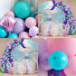 Mermaid Balloon Arch Kit With Tail Mermaid Theme Balloon Garland Pastel Pink Purple Blue Green Metallic Silver Latex Balloons Co