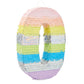 Blue Panda - Large Number 0 Pinata For Girl'S Birthday Party Decorations, Rainbow Pastel (21X14.4X4 In)