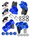 RCMYou Front Knuckles Steering Blocks & Rear Hub Stub Axle Carriers Upgrades Part for ARRMA 1/8 Kraton/Notorious/Outcast 6S BLX