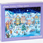 Vermont Christmas Company 1000 Piece Holiday Village Square Jigsaw Puzzle - Copper Material, Model VC132