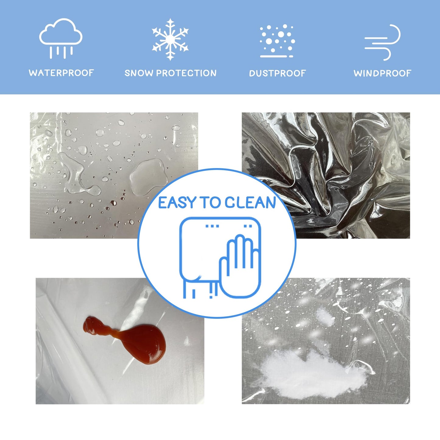 Indigotempest9 Kids Water Table Cover, Fit Step2 Rain Showers Splash Pond Water Table Waterpark Play Table Cover Outdoor Toys Co