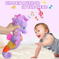 Fuzqq Baby Toys 0-6-12 Months,Infant Musical Stuffed Animals Soft Toy With Bright Colors,Crinkle Sound Paper, Multi-Textures & R