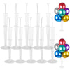 Voircoloria 10 Sets Balloon Stand Kits, Balloon Sticks Holders With Base For Table Graduation Birthday Baby Shower Gender Reveal