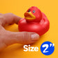 Rubber Duck Toy Assortment - Ducky Playset Bath Toys In Mesh Bag - Jeep Ducks For Ducking - Rubber Duckies For Beach Pool - Goody Bag Stuffers Classroom Prizes 24 Pcs