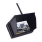 Readytosky 4.3'' FPV Monitor 48CH 480 x 272 LCD Reciever Monitor Auto Search with OSD Built-in Battery+Sunshade Hood for FPV Dro