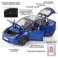 Oanmyjjo Toy Cars Y 1/24 Zinc Alloy Diecast Metal Model Car, Pull Back Toy Model With Light And Music, Suitable For Children Age