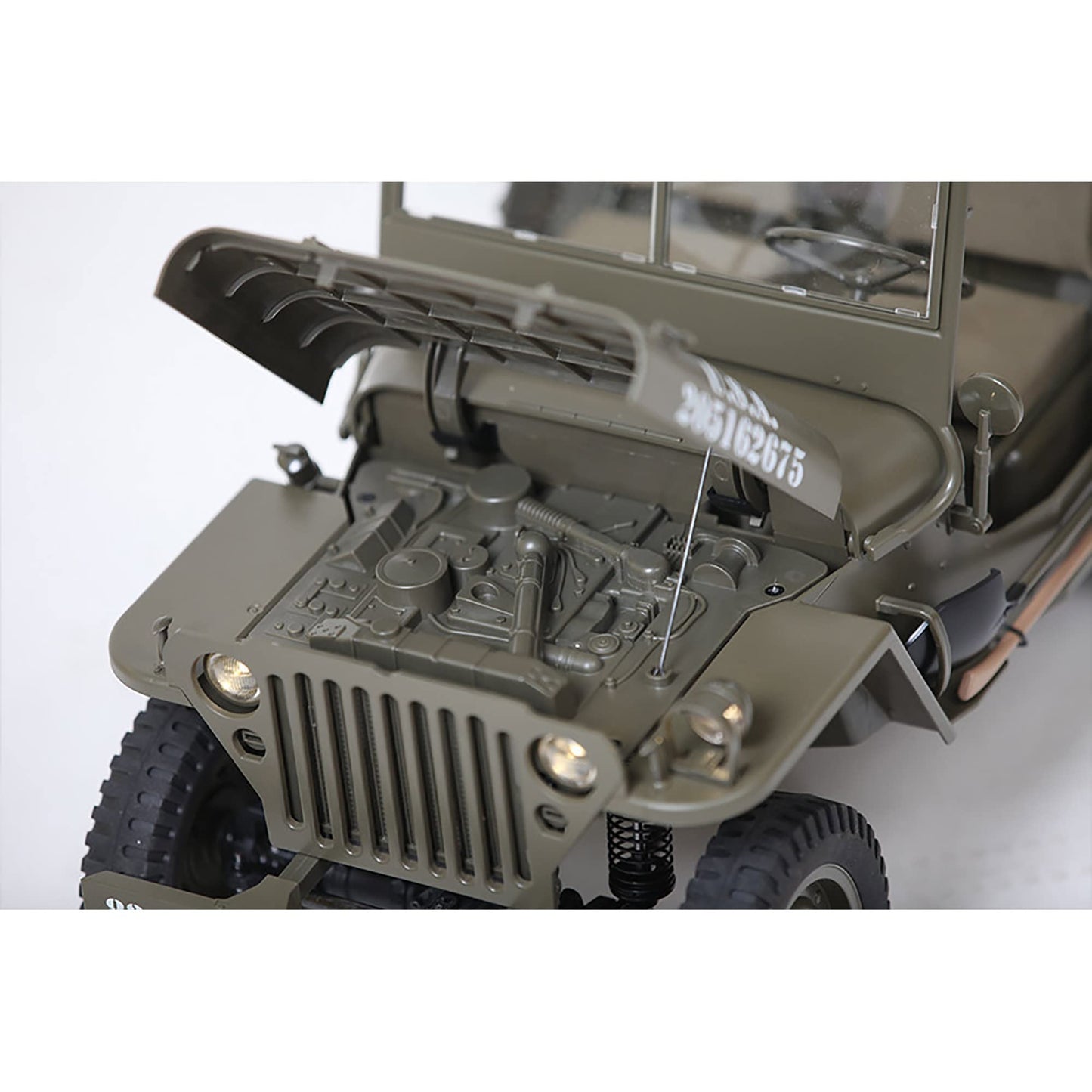 Rochobby FMS RC Truck 1/6 MB Scaler 4 Wheel Drive Brushed RTR Battery & Charger not Included FMMROC010RTR Black