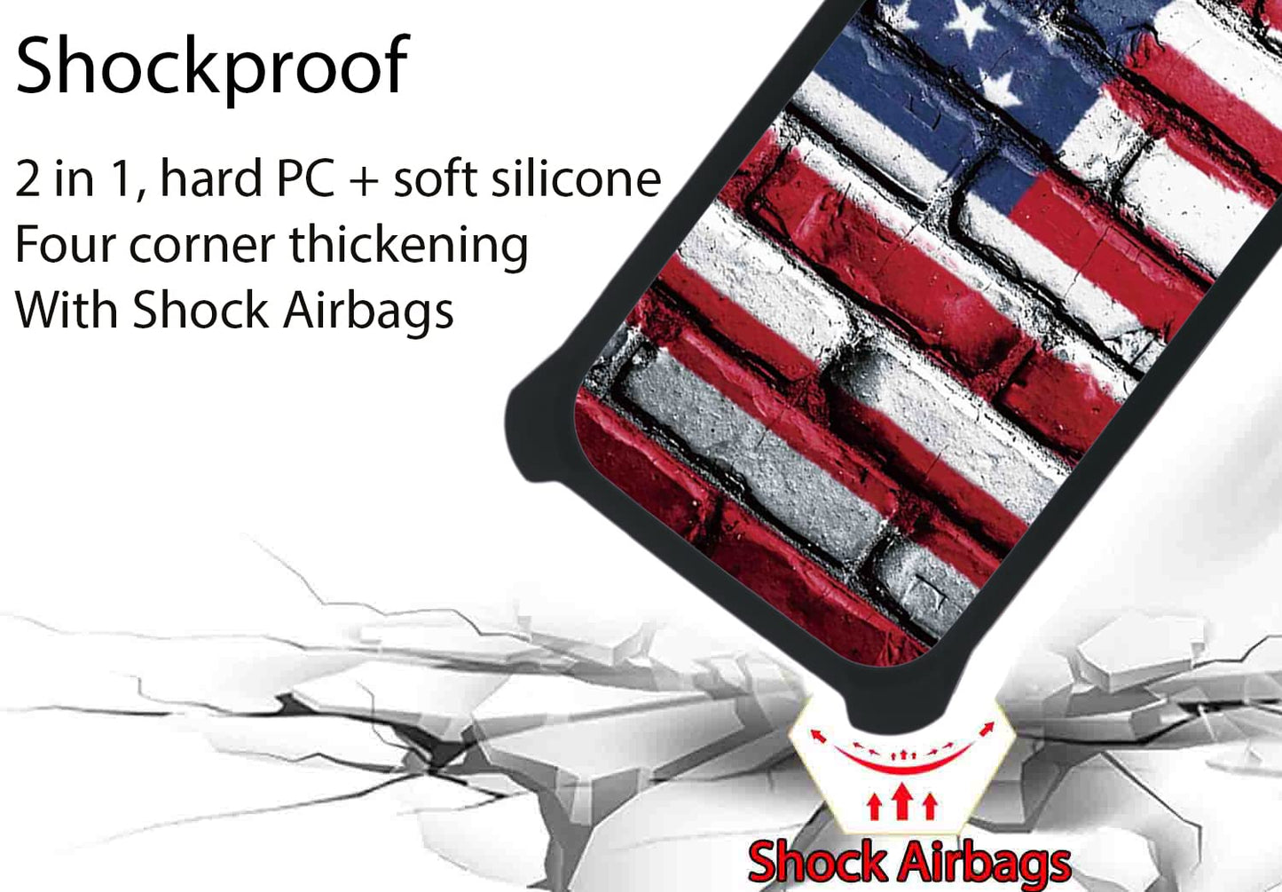 jioeuinly Blu Studio Mini 2023 Case Compatible with Blu Studio Mini 2023 Phone Case Cover [with Tempered Glass Screen Protector]