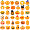 36 Pcs Halloween Mini Resin Pumpkins 36 Style Cute Tiny Resin Figurines To Hide Bulk Miniature Pumpkin Charms For Halloween Part