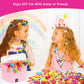NIDOOT Pop Beads, Girls Jewelry Making Kit, Bracelet Making Kit for Girls, 550Pc+ Snap Beads for Kids, Girl Toys Age 4-5, 5 6 Ye