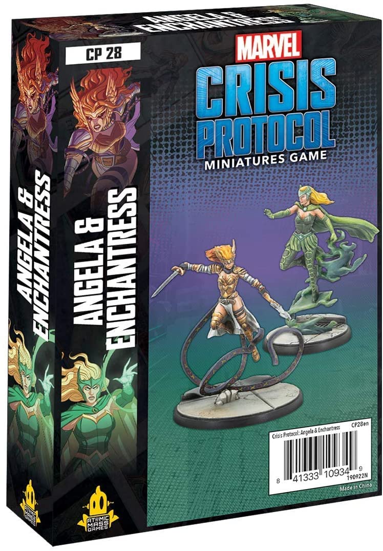 Atomic Mass Games Fantasy Flight Marvel Crisis Protocol: Angela and Enchantress (CP28en)