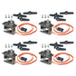 diymore 4pcs DM90S Servo Micro 180 9 Gram Metal Gear Servo Digital Micro Servo Motor for 450 RC Helicopter Plane Boat Car (180 R