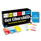 Kulture Games Get ChurchED - Christian Party Game for Family & Youth - Bible Trivia & Charades - Red Cardboard