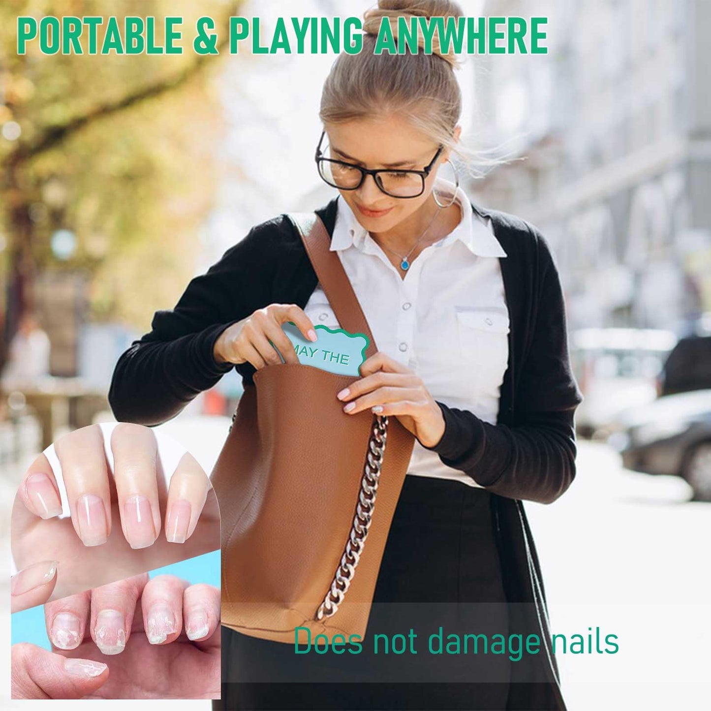 Adkoat 4PCS Mahjong Shuffler Cards for Tiles Mixing & Shuffling - Portable Mah Jongg Accessories and Gifts for Party Supplies - Waterproof Rules Printed for Mah-jongg Beginners & Lovers