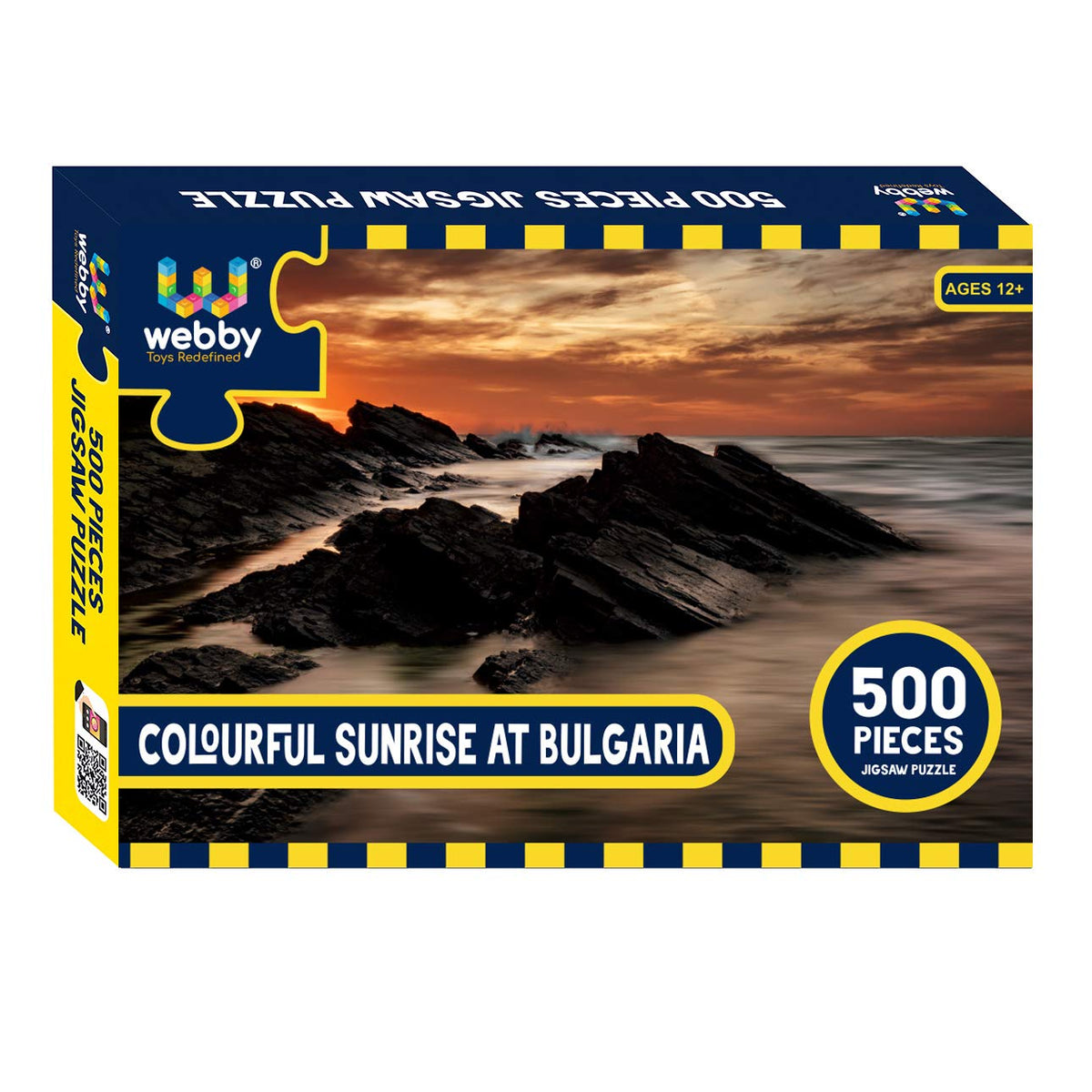 Webby Kids Colourful Sunrise at Bulgaria Jigsaw Puzzle, 500 Pieces