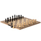 A&A Premium Triple Weighted Staunton Wooden Chess Pieces W/ 2 Extra Queen - King Height 3.75'/9.5Cm / 2 Storage Bags