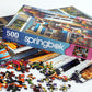 Springbok Front Porch 500 Piece Jigsaw Puzzle for mature-themeds - Step Back and Relax on Grandma's Front Porch with This Colorful and Nostalgic Image