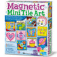 4M Magnetic Mini Tile Art, Art & Crafts Diy Kit, For Boys & Girls Ages 8+