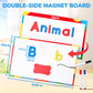 Gamenote Classroom Magnetic Letters Kit 178 Pcs With Double-Side Magnet Board - Foam Alphabet Letters For Kids Spelling And Learning