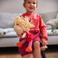 HABA 12" Soft Baby Doll Annelie - Blonde Hair, Embroidered Face, Removable Dress, Washable for Toddlers 18 Months+