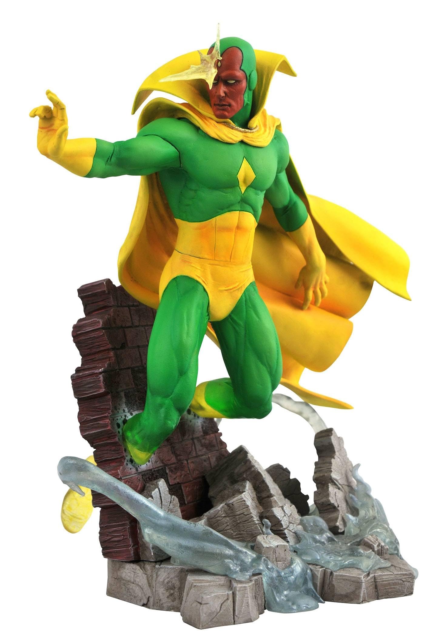 Diamond Select Toys Marvel Gallery: Vision Pvc Statue, Multicolor