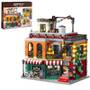 City Coffee House Mini Building Set - Three-Level Cafe Modern House Set - Ages 8+ Boys & Girls