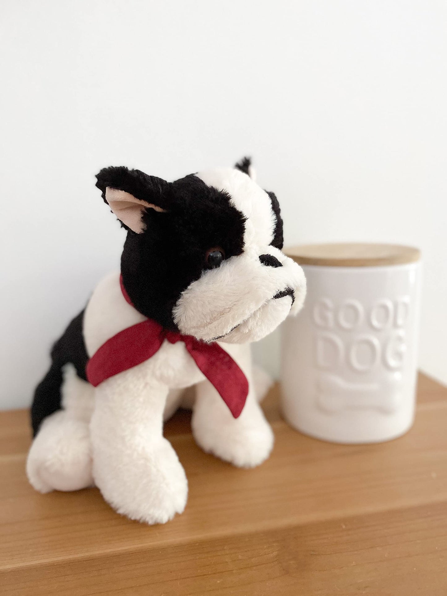 Mon Ami Francois The French Bulldog Stuffed Animal - 12   , Hand Crafted & Soft Cuddly Dog Plush Toy For Little Boys/Girls & Kid