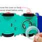 Tooty Toy Transparent Train Toy - Fun And Interactive Electric Train Toy For Kids - Music Train With Led Light Up - Colorful Moving Gears -Tummy Time Crawling Baby Toys For Boys Girls